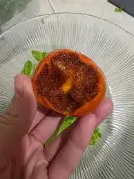 Розріз шоколадної хурми